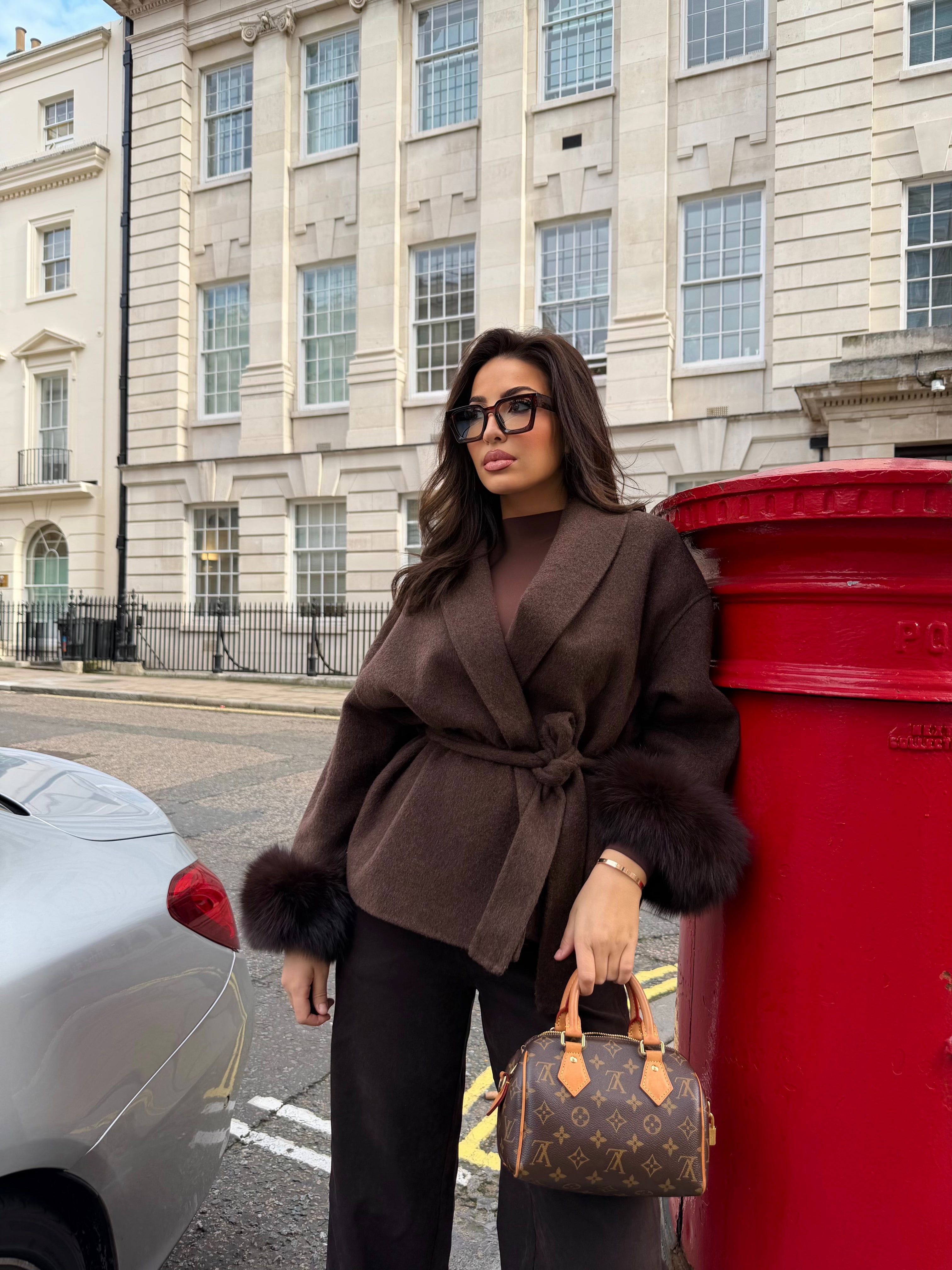 The Luxe Coat – Luxe Mocha Brown (100% Wool)