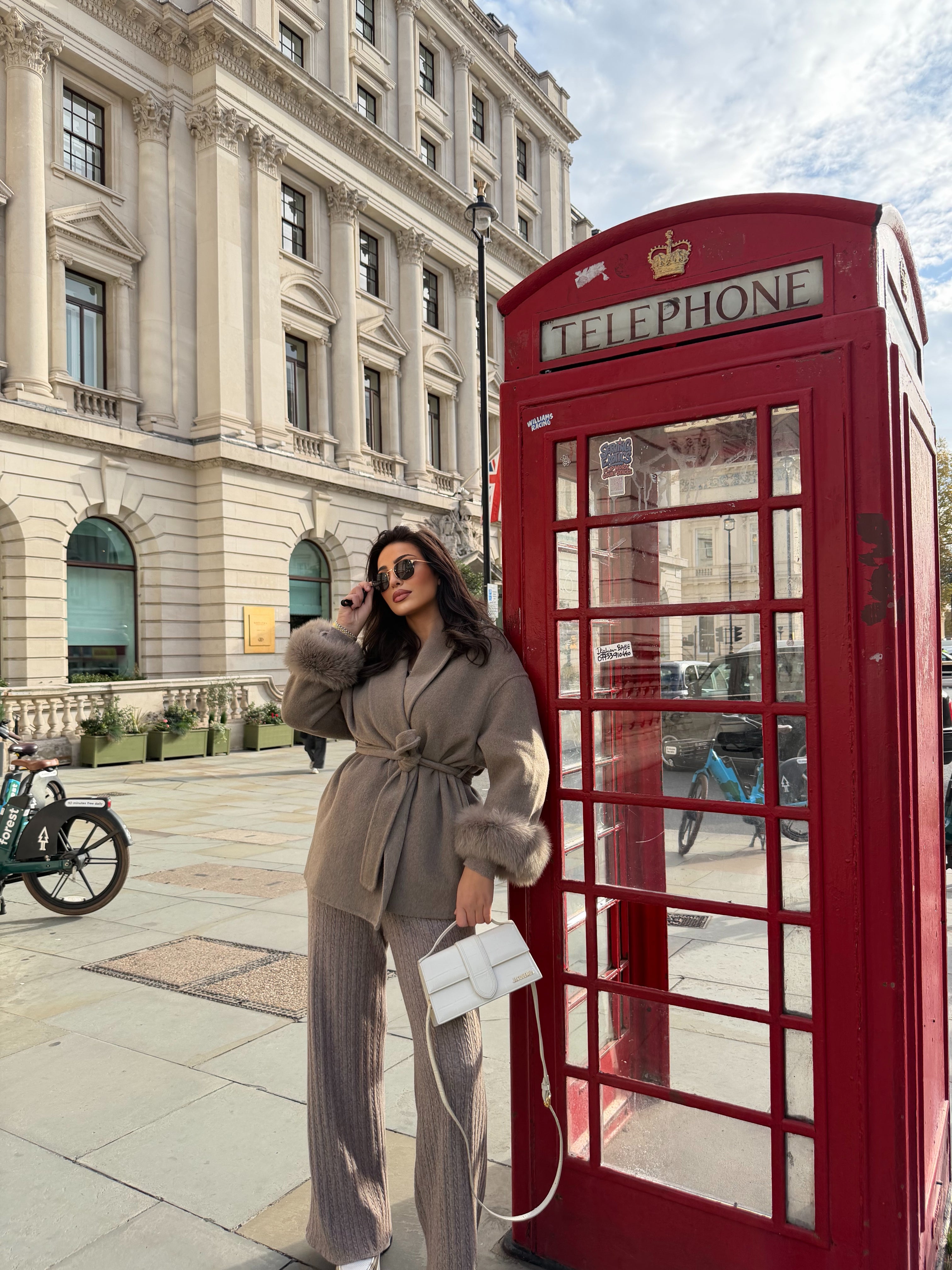 The Luxe Coat – Soft Oat Beige (100% Wool)