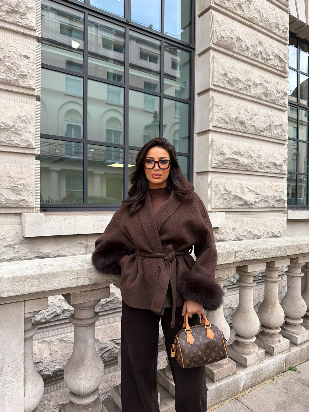 The Luxe Coat – Luxe Mocha Brown (100% Wool)