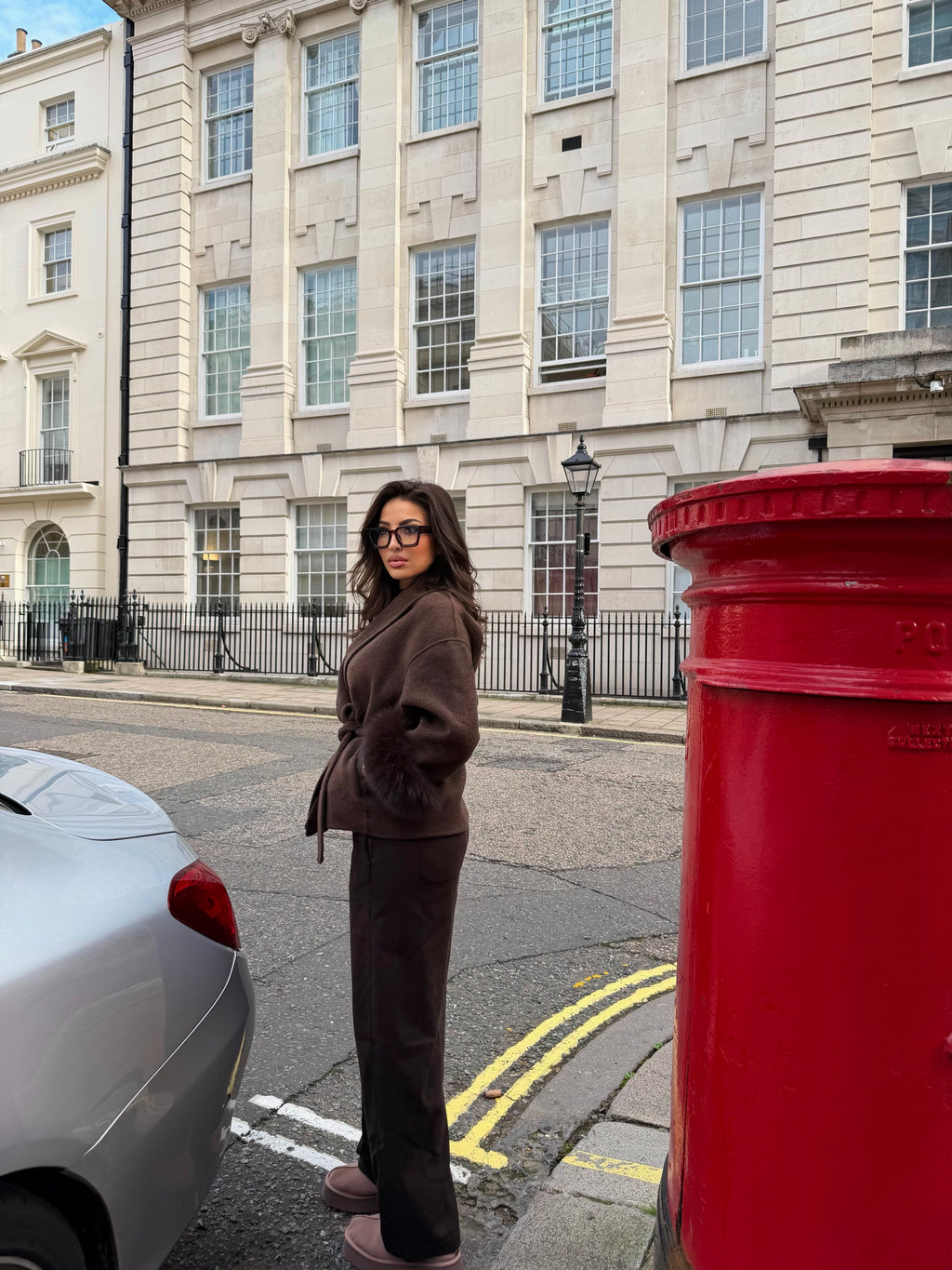 The Luxe Coat – Luxe Mocha Brown (100% Wool)